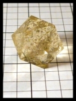 Dice : Dice - DM Collection - Gamescience Clear Glitter D20 - Ebay Feb 2014